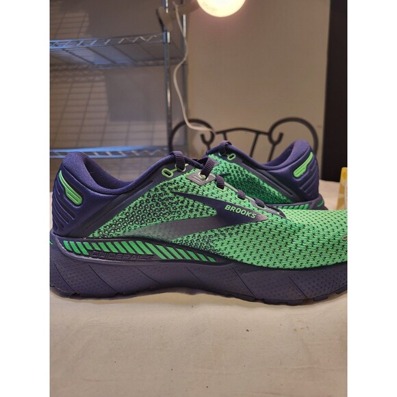 Brooks mens Sneakers, 10, Green And Blue, Very Good Cond